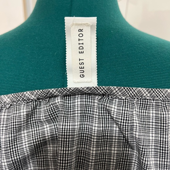 Guest Editor Anthropologie Balloon Sleeve Off Shoulder Top. - Picture 2 of 4